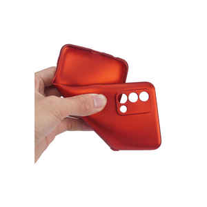 Coque en silicone liquide rouge antichoc SNEL Premier Series pour Oppo A74 4G et A53/A58, coque arrière premium - Product Image 4