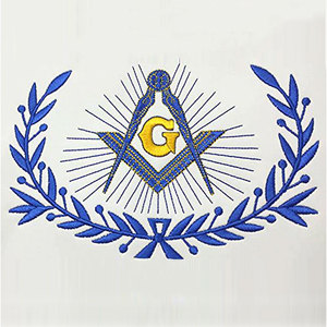 Vente en gros de tabliers maçonniques Regalia de haute qualité personnalisés avec logo brodé Meilleur matériel à bas prix Ronpex - Product Image 3