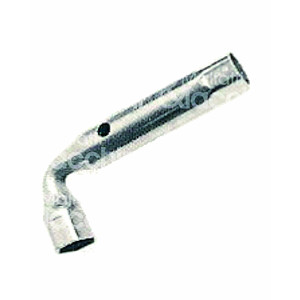 Clé à tuyau double avec trou traversant - Product Image 1