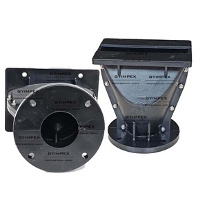 line Array Waveguide Plastic 2" Throat Waveguide <b>Tweeter</b> Horn 143*100*137mm For Line Array Component Horn - Product Image 2