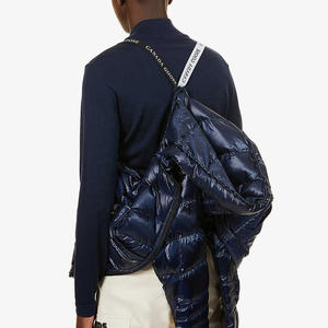 Veste en nylon rembourrée en coton pour homme, légère, chaude, doudoune, coque en polyester, veste d'hiver pour l'extérieur, vente en gros - Product Image 5