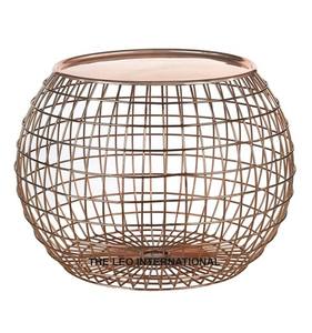 Table basse tambour au design martelé, prix d'usine, style moderne, en métal et aluminium de haute qualité, mobilier de bureau et d'hôtel - Product Image 4