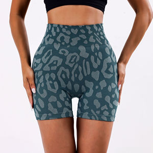 Vêtements d'entraînement femmes personnalisé été Yoga Shorts vêtements de sport Yoga Fitness Gym femmes entraînement course collants Yoga Shorts - Product Image 4