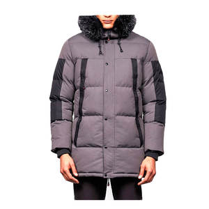 Nouvelle Parka Homme Hiver 2026 Coupe-Vent Unie avec Fermeture Éclair – Manteau Décontracté et Élégant - Product Image 3