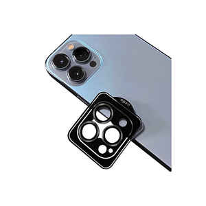 Protector de Lente de Cámara de Vidrio Templado Premium TCMK CL-18 Gris Oscuro para iPhone 16 Pro Max - Product Image 1