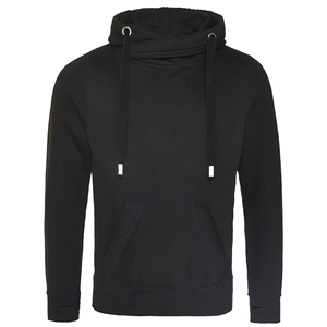 Sweat à capuche thermique d'hiver personnalisé avec logo brodé OEM, mélange polyester/coton, écologique, imperméable, décontracté, vintage pour homme - Product Image 4