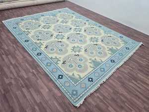 พรมถักมือขนสัตว์อย่างดีงานทำมือปรับแต่งได้ทันสมัยภาพแอบสแตรกต์สินค้าขายดี5x8 10X14ไซส์5 - Product Image 2