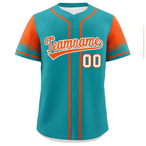 Maillot de baseball adulte jeune parfait pour les équipes ou les événements Maillot de baseball bicolore athlétique adapté à la performance - Product Image 5