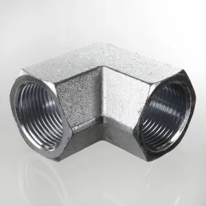Adaptateur femelle BSP W90 IR pour outils hydrauliques, accessoires en zinc nickelé, connexion crémaillère et pignon - Product Image 1