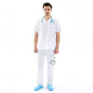 Lo último en uniformes médicos elegantes para hombres, conjuntos de uniformes de enfermería a la moda, uniformes de hospital - Product Image 1