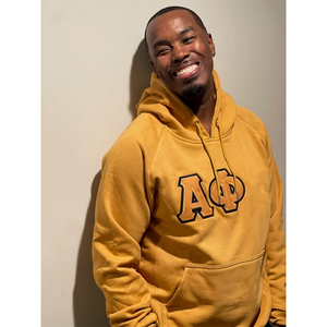 Sweat-shirt Alpha Old Gold Premium en gros - Product Image 2