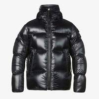 Veste d'hiver personnalisée 2026 pour homme, à capuche, légère, imperméable, coupe-vent, de haute qualité, emballage personnalisé
