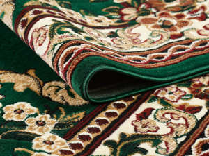 Tapis turc de luxe fabriqué à la machine, en PP BCF, vert M. Premium, pour salon, provenant d'un fabricant de Gaziantep. - Product Image 2