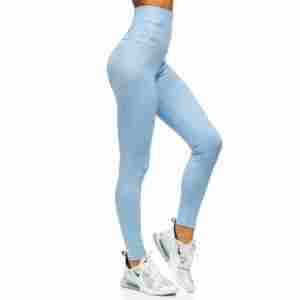 Nouveaux Leggings Femme Taille Haute Push-up 2025 pour Fitness, Gym, Yoga - Spandex/Nylon Durable, Séchage Rapide, Respirant, Service OEM - Product Image 4