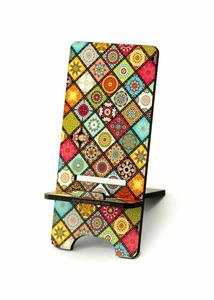 Support de téléphone en bois personnalisé de style antique, fabriqué à la main avec une finition peinte pour la décoration de la maison/du bureau, disponible en gros - Product Image 4