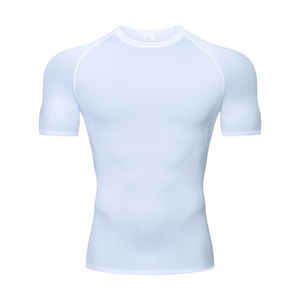 Camisetas de compresión de entrenamiento para hombre, gimnasio, atletismo, correr, secado rápido, transpirable, capa base que absorbe la humedad - Product Image 2