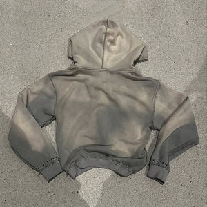 Ropa personalizada de alta calidad Jersey de mujer Zip up Hoodie Acid Wash French Terry Rhinestone Hoodies Fabricante - Product Image 2