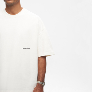 T-shirt pour homme en coton 100% coupe classique, tissu lourd, respirant et à séchage rapide, couleur/logo personnalisable - Product Image 5