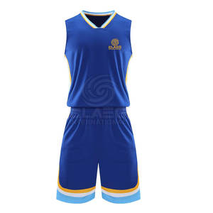 Uniformes de baloncesto hechos a medida de fabricante profesional, uniformes de baloncesto de material de poliéster de entrenamiento de alta calidad - Product Image 1