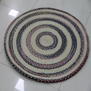 New High quality thick natural <b>jute</b> <b>rug</b> handmade <b>jute</b> <b>rug</b> round floor mats made in bangladesh washable and classic design <b>rugs</b> - Product Image 2