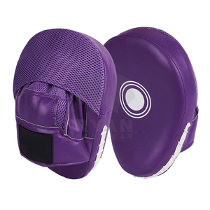 Almohadillas de enfoque de boxeo de cuero de Material duradero ajustable Peso ligero Nueva llegada Almohadillas de enfoque de boxeo personalizadas - Product Image 1