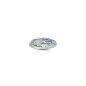 Piedra de Zafiro Blanco Facetado de 3.1 Quilates, Gema Mineral Natural con Efecto de Cambio de Color, Tamaño Personalizable, Alta Calidad, Tratado con Calor - Product Image 3