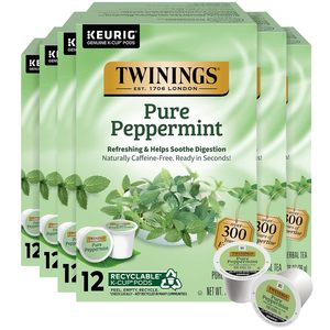 Té de Hierbas de Menta Pura Twinings, 72 Cápsulas K-Cup para Keurig, 12 Unidades (Paquete de 6) - Product Image 2