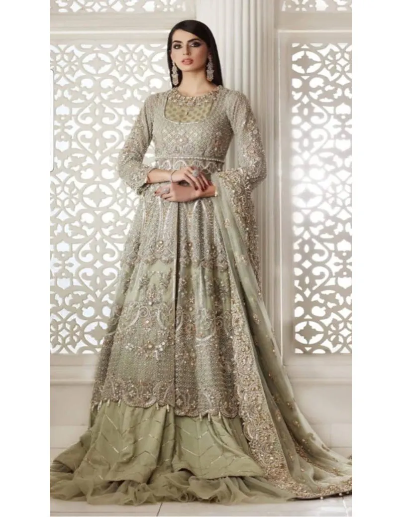 最新のスタイリッシュな服お祝いの機会のドレススタイリッシュなパーティードレスパキスタンインドのエスニックデザイン