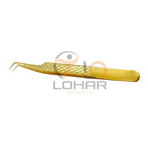 Customize Logo Printed Eyelash Extension <b>Tweezers</b> Manufacturer Stainless Steel Eyelash Extension <b>Tweezers</b> - Product Image 3