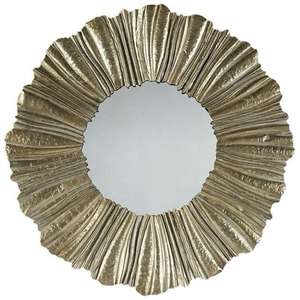 Modern Farmhouse Design <b>Mirror</b> <b>Gold</b> Finishing High Quality Rustic Frame METAL <b>MIRROR</b> Decorative Living Rom <b>Mirror</b> Best prices - Product Image 1