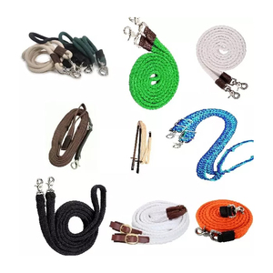 6.5ฟุตที่กำหนดเองความยาวม้าขี่ม้าโพลีเอสเตอร์ทอผ้าม้าบังเหียน - Product Image 4