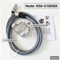 Encodeur à arbre plein RI58-O/5000EK.42KD-S 5000PPR Push-Pull pour retour d'information moteur 10-30VDC IP65 M23 12 broches 200kHz