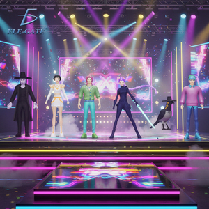 กล่องสุ่มตุ๊กตาพลาสติกนักล่าปีศาจเคป๊อป สำหรับสะสม เล่น และจินตนาการ - Product Image 6