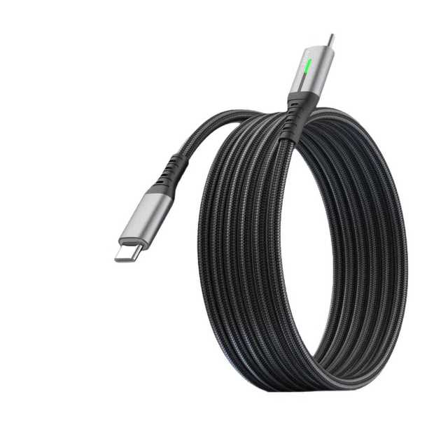 Durable Anti-Break USB C to C Cable Provides 100W Fast Charging for Tablet Laptop Used in Home and Outdoor Scenarios Exactcables
