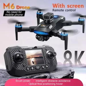 M6Drone Motor sin escobillas profesional Drone comercial 8K HD Fotografía aérea Evitación de obstáculos para fotografía Videografía - Product Image 1
