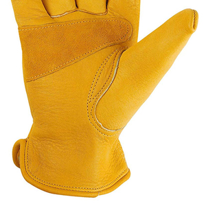 Gants de travail en cuir de conception personnalisée de qualité supérieure les plus vendus Produit de sécurité confortable et respirant - Product Image 5