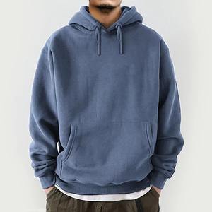 Sudadera con capucha y cremallera de felpa francesa gruesa, personalizada, de gran tamaño, superventas, esencial para el invierno, con bordado en relieve - Product Image 5