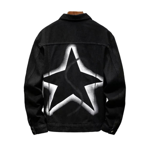 Veste en jean pour homme, veste en jean lavée imperméable, fabriquée au Pakistan, respirante et à séchage rapide, service OEM sur mesure - Product Image 5