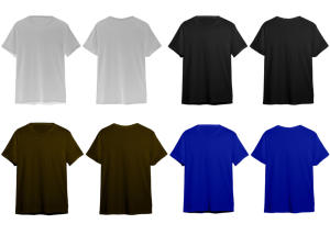 Camisetas transpirables de algodón/poliéster para hombre de verano 2024, camisetas sólidas con estampado personalizable, superventas, ropa de playa de talla grande OEM - Product Image 2