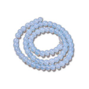 Collier en cristal naturel, perles d'opale lisses, pierre rouge polie, bijoux, brin lâche, grossiste en pierres précieuses pour la guérison - Product Image 1