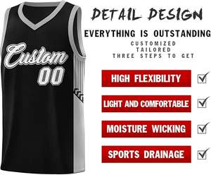 Uniforme de Baloncesto con Impresión por Transferencia de Calor, Transpirable, de Poliéster - Product Image 5