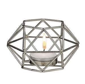 Fabuloso soporte votivo de forma geométrica para interiores y exteriores, portavelas para el hogar, hotel, oficina, decoración para fiesta de boda - Product Image 1