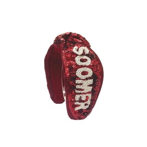 Newcomer Sports Day Collection Hairbands bordado a mano con cuentas anudadas accesorio para el cabello accesorio diseñado - Product Image 2