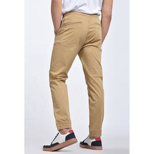 Pantalons chino décontractés pour hommes en coton 100% de qualité supérieure, vente en gros 2026, coupe slim, décontractés et professionnels, avec logo - Product Image 5