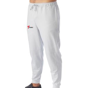 Wholesale High Quality Sports Blank Cloth Elastic Trackpants With No Labels French Terry Fabric Sweatpants Men - Product Image 1