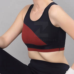 Soutien-gorge de sport d'entraînement pour femmes de haute qualité-sans couture à soutien élevé Séchage rapide Respirant Logo avant écologique - Product Image 5