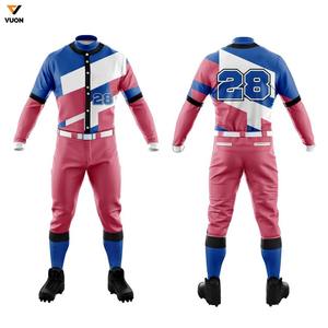 Ensembles de maillots de softball pour jeunes hommes uniformes de baseball personnalisés quantité minimale de commande bas 100% uniformes de l'équipe sublimés en polyester - Product Image 3
