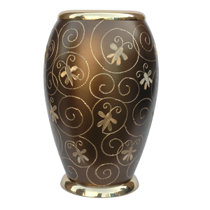 Urne pour cendres humaines adultes Urne commémorative en laiton de style américain durable pour les funérailles - Product Image 2