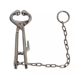 Meilleures ventes de pinces à vache en acier inoxydable à usage intensif de conception personnalisée Seringues vétérinaires de couleur unie Instruments chirurgicaux vétérinaires - Product Image 1