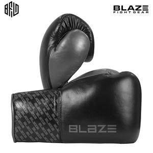Gant de boxe de combat en cuir à lacets personnalisé pour l'entraînement, le kickboxing et le MMA, sac lourd, gants de combat d'entraînement - Product Image 4